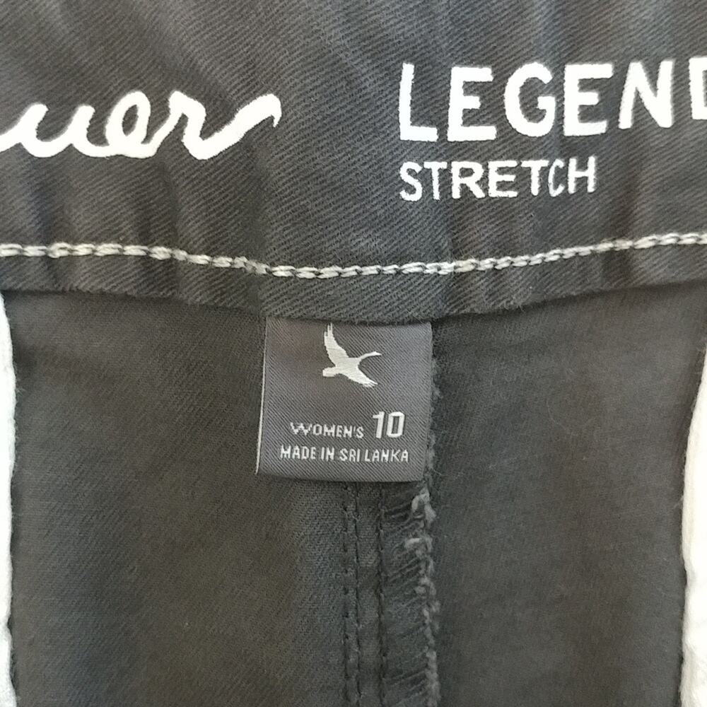 Eddie Bauer Legendwash Slightly Curvy Shorts Gray Size 10 - Picture 4 of 6